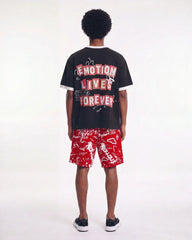 Mixed Emotions Static Tee Black